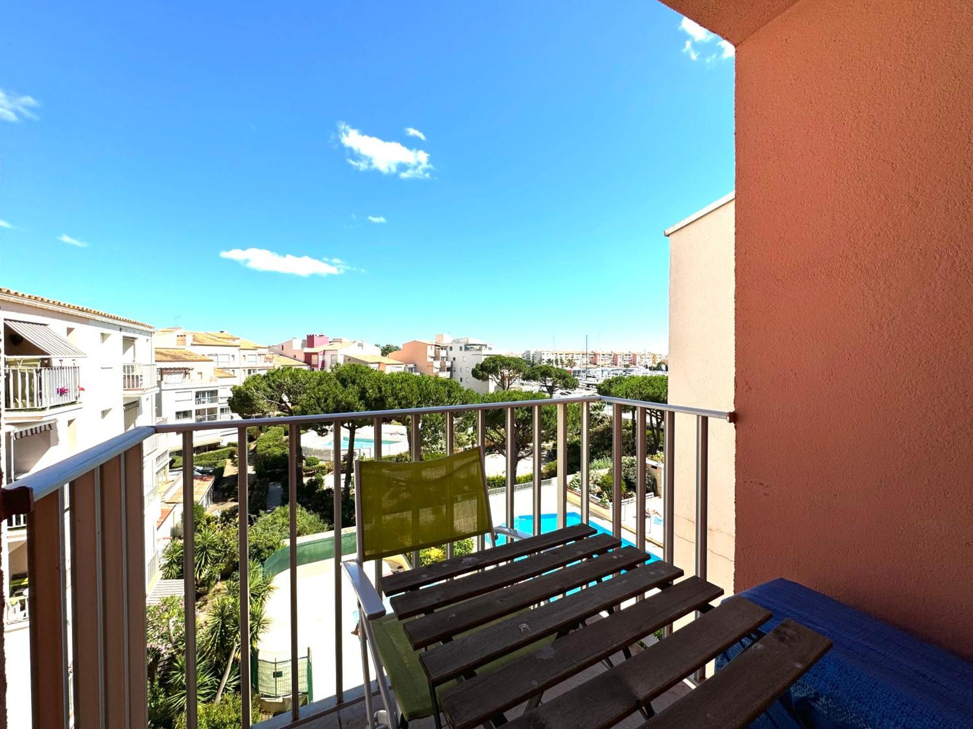 T1 Cap D'Agde Piscine Port Leilighet Eksteriør bilde