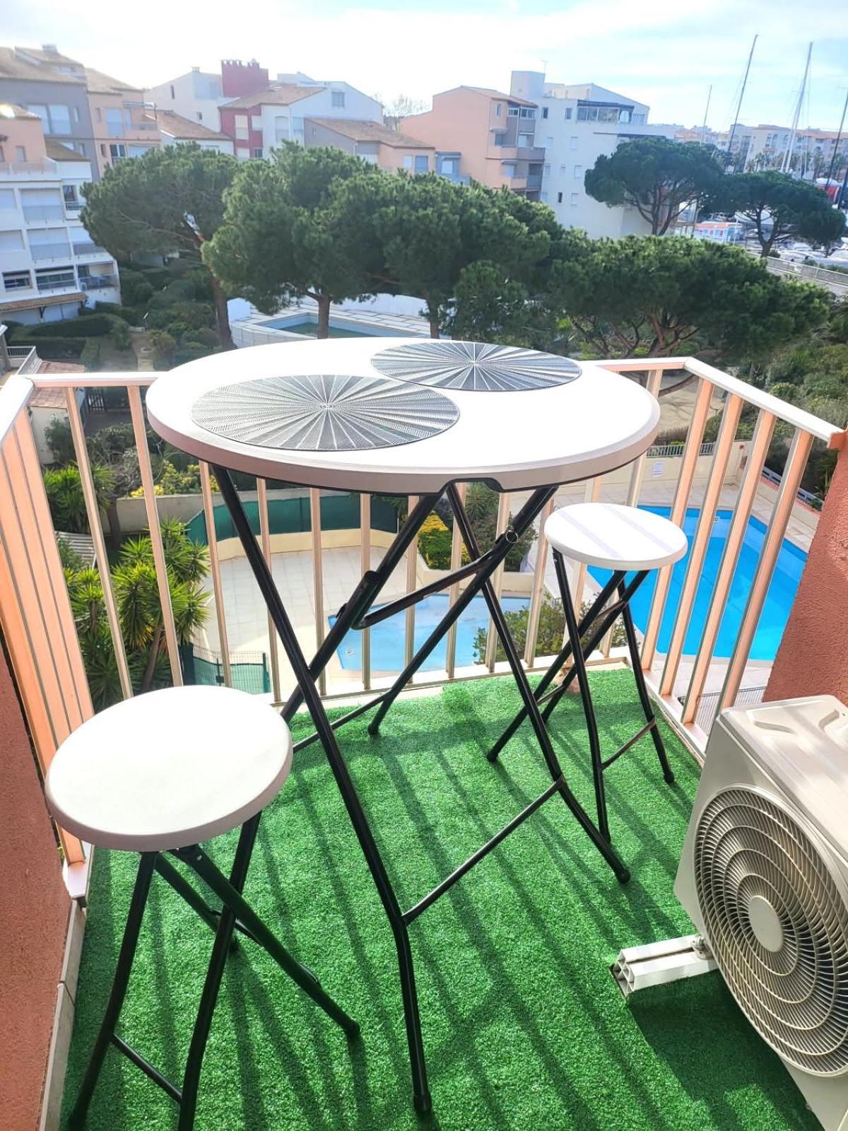 T1 Cap D'Agde Piscine Port Leilighet Eksteriør bilde